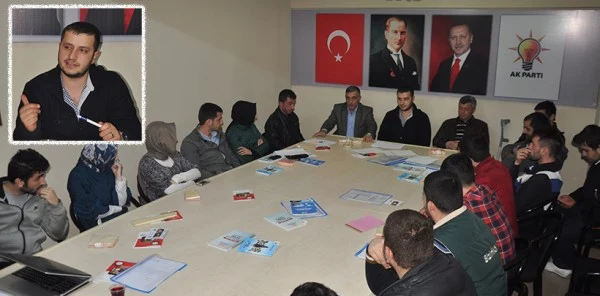 AK Parti Sapanca Gençlik Kolları Başkanılığına Celal Şirin Getirildi.