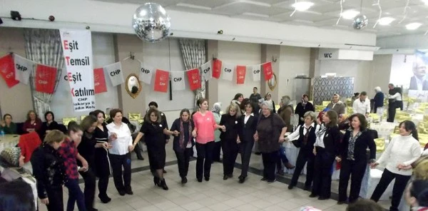 CHP Kadın Kolları, 8 Mart Dünya Emekçi Kadınlar Günü Etkinliği Düzenledi.