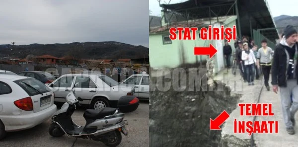 Sapanca Atatürk Stadı Hastane İnşaatı Sebebiyle Tehlike Saçıyor