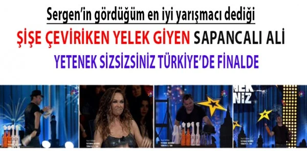 Sapancalı Ali Alkan Çömlek Yetenek Sizsiniz Türkiye Finalinde Yarışacak