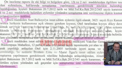 5 Yıldızlı Soruşturma'da Uslu,nun İtirazlarına Danıştay'dan Red Geldi