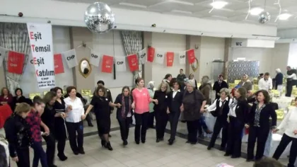 CHP Kadın Kolları, 8 Mart Dünya Emekçi Kadınlar Günü Etkinliği Düzenledi.
