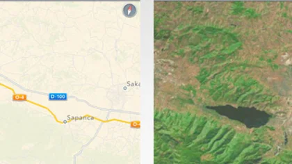 İphone Yeni Yazılımında Sapanca Gölü'nü Unuttu