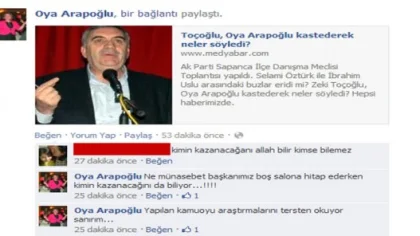 Oya Arapoğlu, Kendini Eleştiren Zeki Toçoğlu'na Bakın Nasıl Cevap Verdi