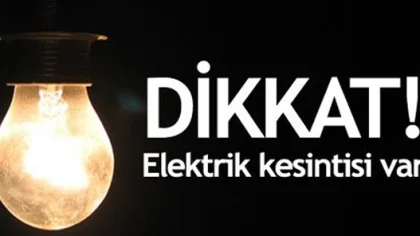Sapanca'da Elektrik Kesintisi
