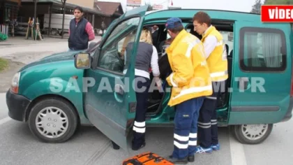 Sapanca'da Trafik Kazası: 1 Yaralı
