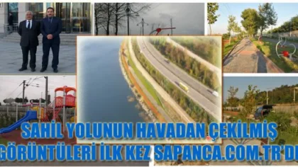 Uzunkum Yürüyüş ve Bisiklet Yolu'nun Havadan Çekilmiş Tanıtım Videosu İlk Kez..