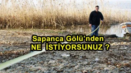 Yağışların Azalması ve Kapasitesinin Üzerinde Su Alınması Sonucu Göl Susuz Kaldı