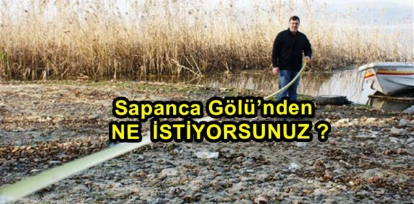 Yağışların Azalması ve Kapasitesinin Üzerinde Su Alınması Sonucu Göl Susuz Kaldı