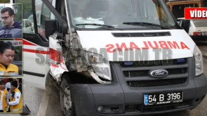 AK Parti Gençlik Kolları Başkanı Celal Şirin Ambulansla Çarpıştı