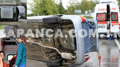 Milletvekili Engin Özkoç'un Yardımcısı Mefaret Bakkal Otomobili ile Takla Attı!