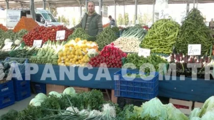 Sapanca Cuma Pazarı 11 Nisan Tarihli Sebze ve Meyve Fiyatları