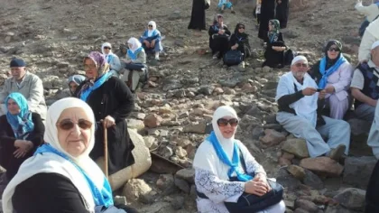 Sapanca'lı Umreciler Uhut Dağında