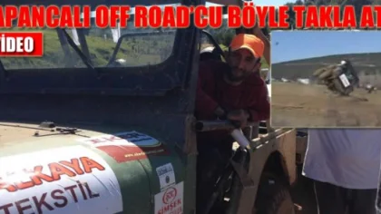 Sapancalı Sürücü Selahattin Seçgin'in Aracı İşte Böyle Takla Attı