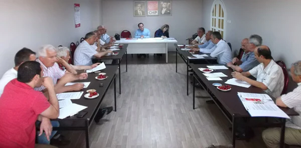CHP, İlçe Başkanları Toplantısı Düzenlendi