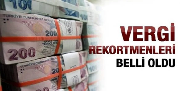 İşte Sapanca'nın Vergi Rekortmenleri