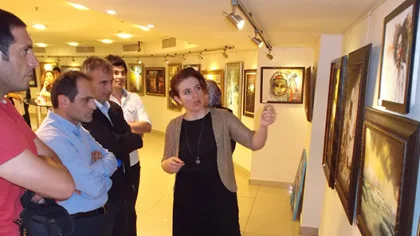 CHP'den Resim Sergisine Ziyaret