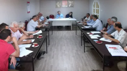 CHP, İlçe Başkanları Toplantısı Düzenlendi