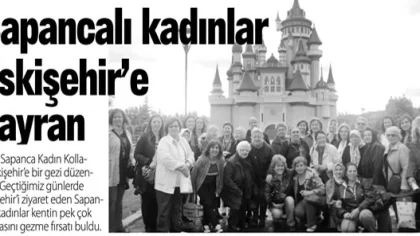 CHP Sapanca Kadın Kolları Eskişehir'e Gezi Düzenledi