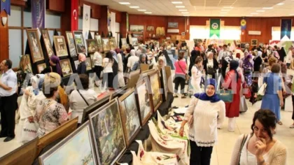 Samek Sapanca'da Yılsonu Sergisi Açtı
