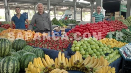 Sapanca Cuma Pazarı 24 Mayıs Tarihli Sebze ve Meyve Fiyatları