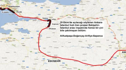 Yht Hattı 29 Ekim'de Açılacak ?