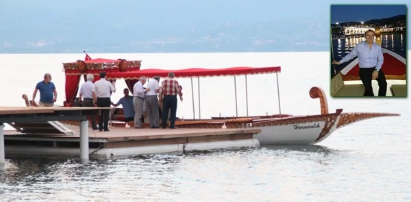 Başkan Uslu Saltanat Kayığını Test Etti