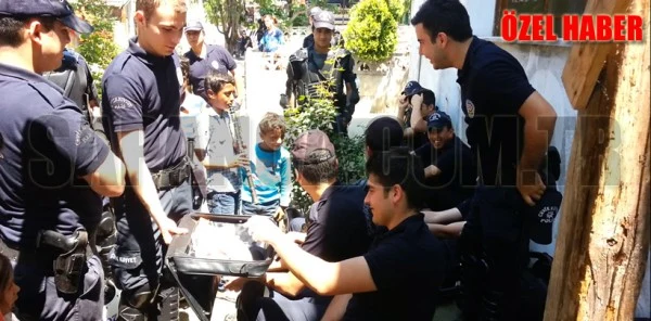 Çevik Kuvvet Roman Mahallesine Yıkım için Gitmişti ama...