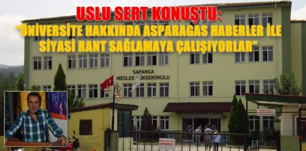 İbrahim Uslu'dan Üniversite Gidiyor Haberlerine Sert Tepki