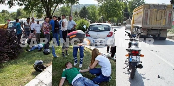 Sapanca'da Meydana Gelen Trafik Kazasında Talha Yalnızoğlu Yaralandı