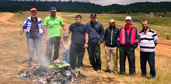 Soffder Soğucak'ta Mıntıka Temizliği Yaptı