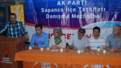 AK Parti Sapanca İlçe Danışma Meclisi Toplantısı Yapıldı