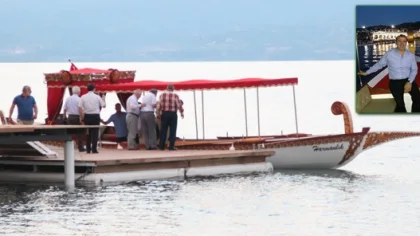 Başkan Uslu Saltanat Kayığını Test Etti