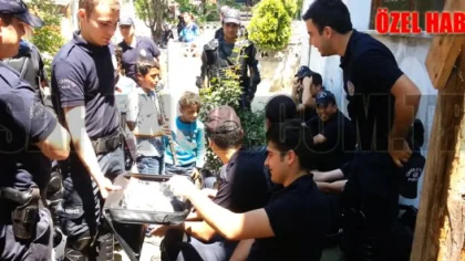 Çevik Kuvvet Roman Mahallesine Yıkım için Gitmişti ama...