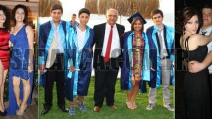 Sapanca Anadolu Lisesi'nde Mezuniyet Heyecanı