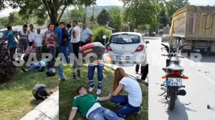 Sapanca'da Meydana Gelen Trafik Kazasında Talha Yalnızoğlu Yaralandı