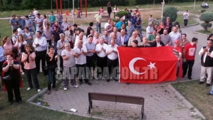 Sapancalılar Taksim için Toplandı