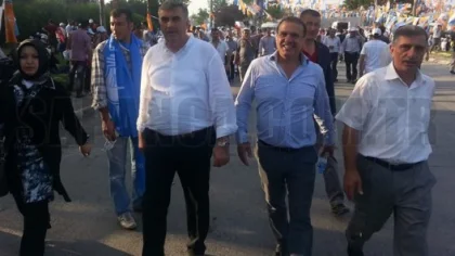 Toçoğlu, Uslu ve Bostancı Mitingde