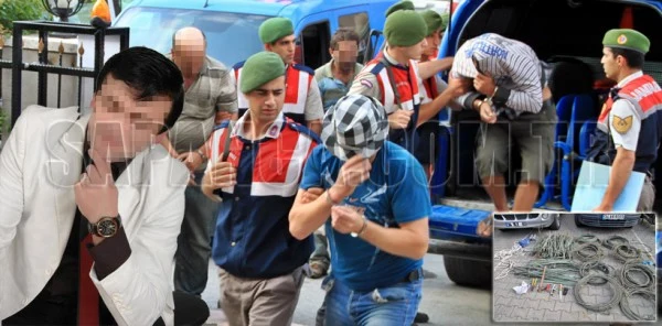 Aralarında Bir Ses Sanatçısının da Bulunduğu Hırsızlık Şebekesi Çökertildi