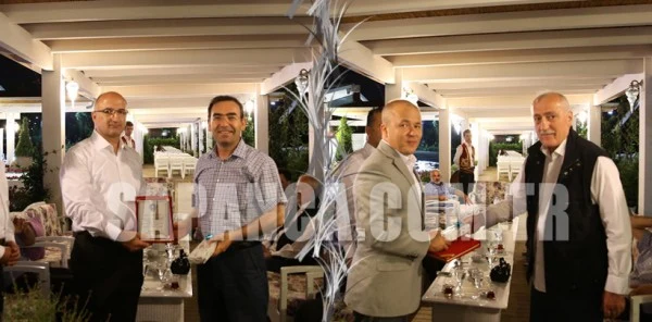 Emniyet Müdürleri İbrahim Bedir ve Aydın Ertürk için Veda Yemeği Düzenlendi