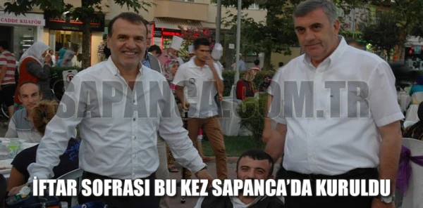 İftar Sofrası Bu Kez Sapanca'da Kuruldu