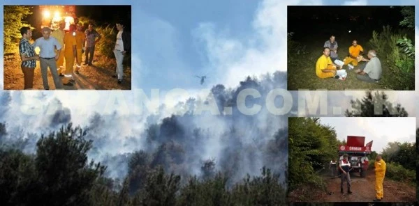 Orman Yangını Oruçlarını Geç Açtırdı