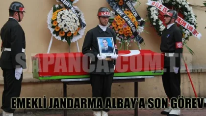 Emekli Jandarma Albay'a Son Görev