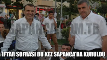 İftar Sofrası Bu Kez Sapanca'da Kuruldu