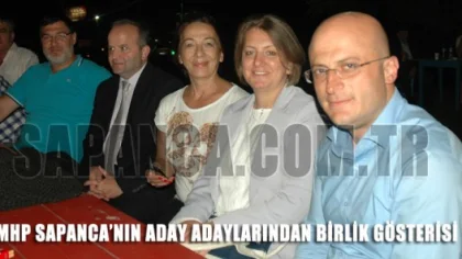 MHP Sapanca'nın Aday Adaylarından Birlik Gösterisi