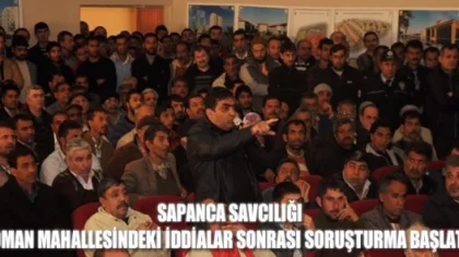 Sapanca Savcılığı Roman Mahallesindeki İddialar Sonrası Soruşturma Başlattı