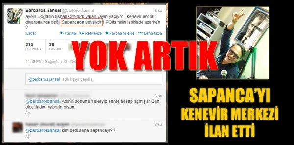 Barbaros Şansal: 'Kenevir Encok Diyarbakırda Değil Sapancada Yetişiyor'