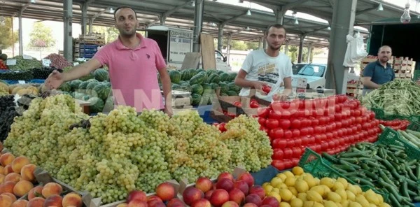 Sapanca Cuma Pazarı 2 Ağustos Tarihli Sebze ve Meyve Fiyatları