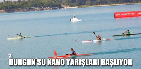 Sapanca'da Durgun Su Kano Yarışları Başlıyor