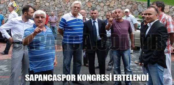 Sapancaspor Kongresi Geçerli Çoğunluk Sağlanamadığından Ertelendi